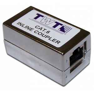 RJ-45 sockets coupler, shielded, category 6